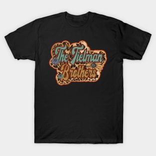 Personalized Flowers Brothers Proud Name Vintage Beautiful The Tielman T-Shirt